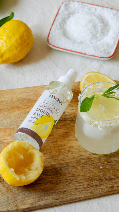 PRIRODNI VODENI RASTVOR SOLI SA UKUSOM LIMUNA